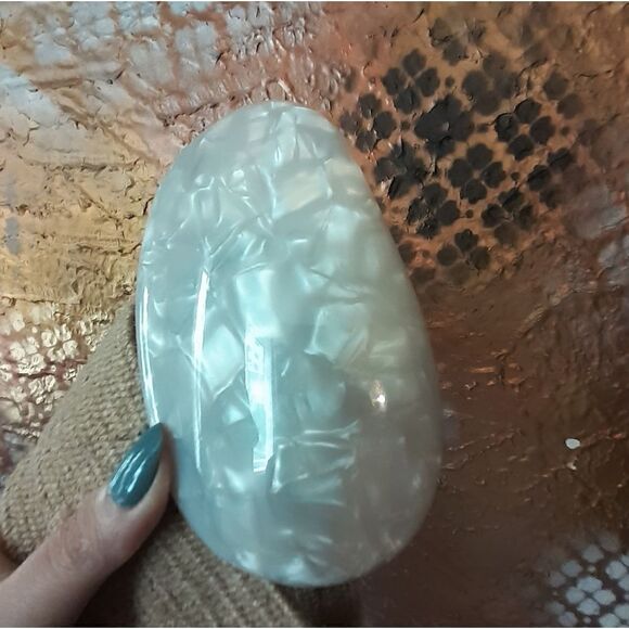 NWT Zara Jute Straw and Resin Belt - Picture 5 of 11